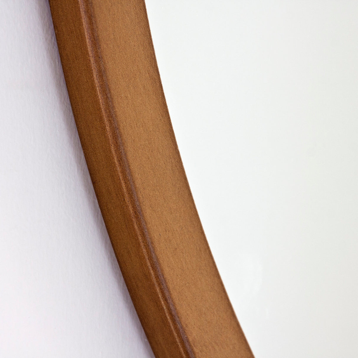 Image of Modern Bronze Round Mirror