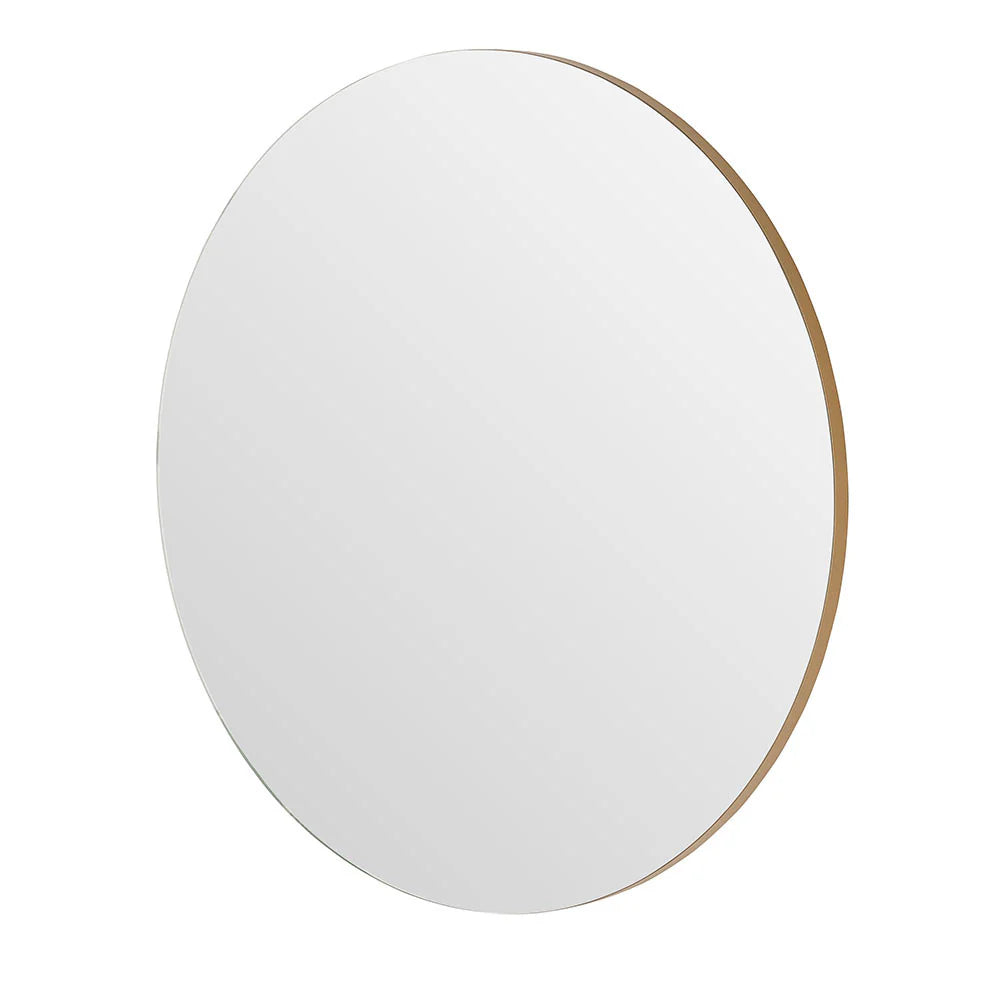 Simple Round Contemporary Wall Mirror