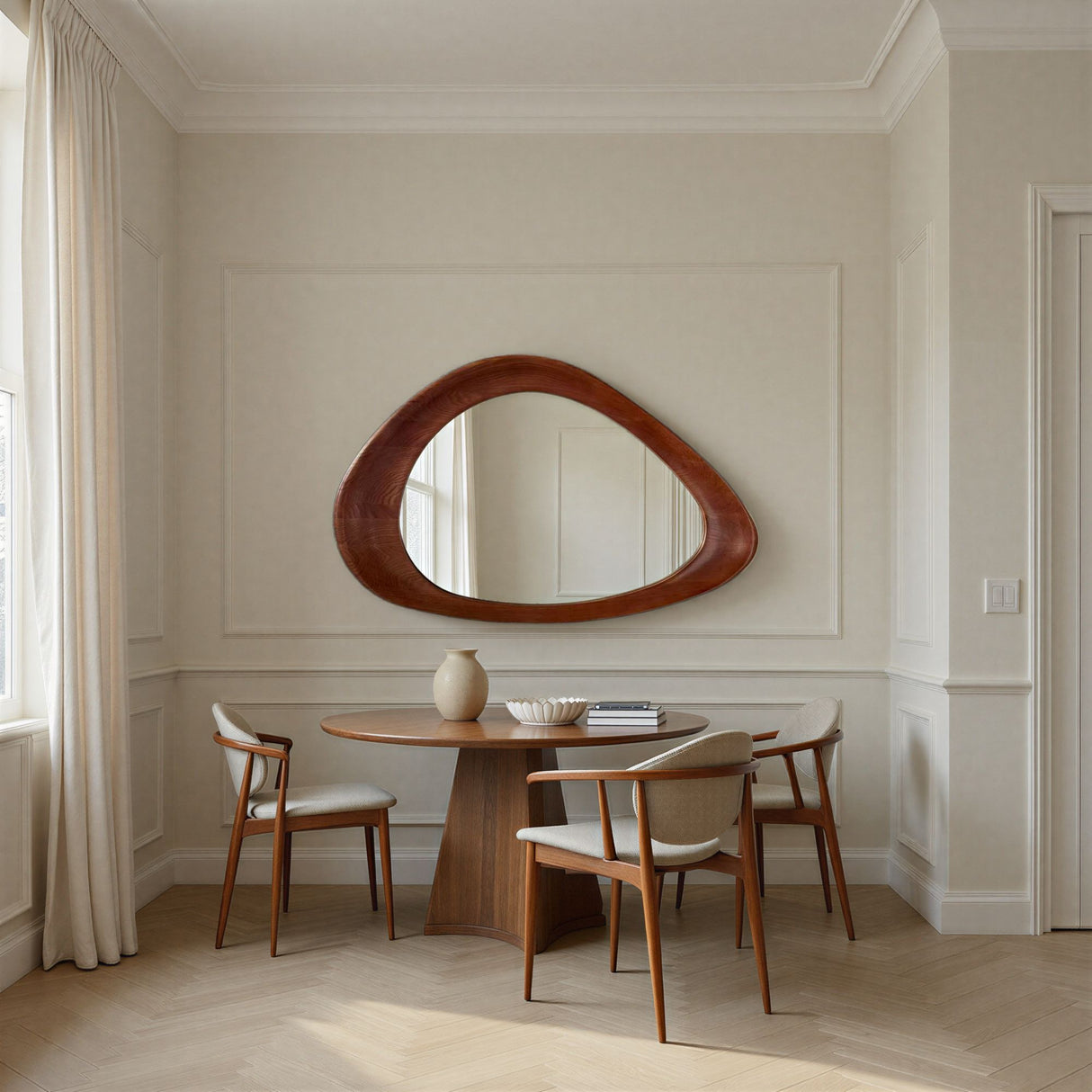 Organic abstract mirror