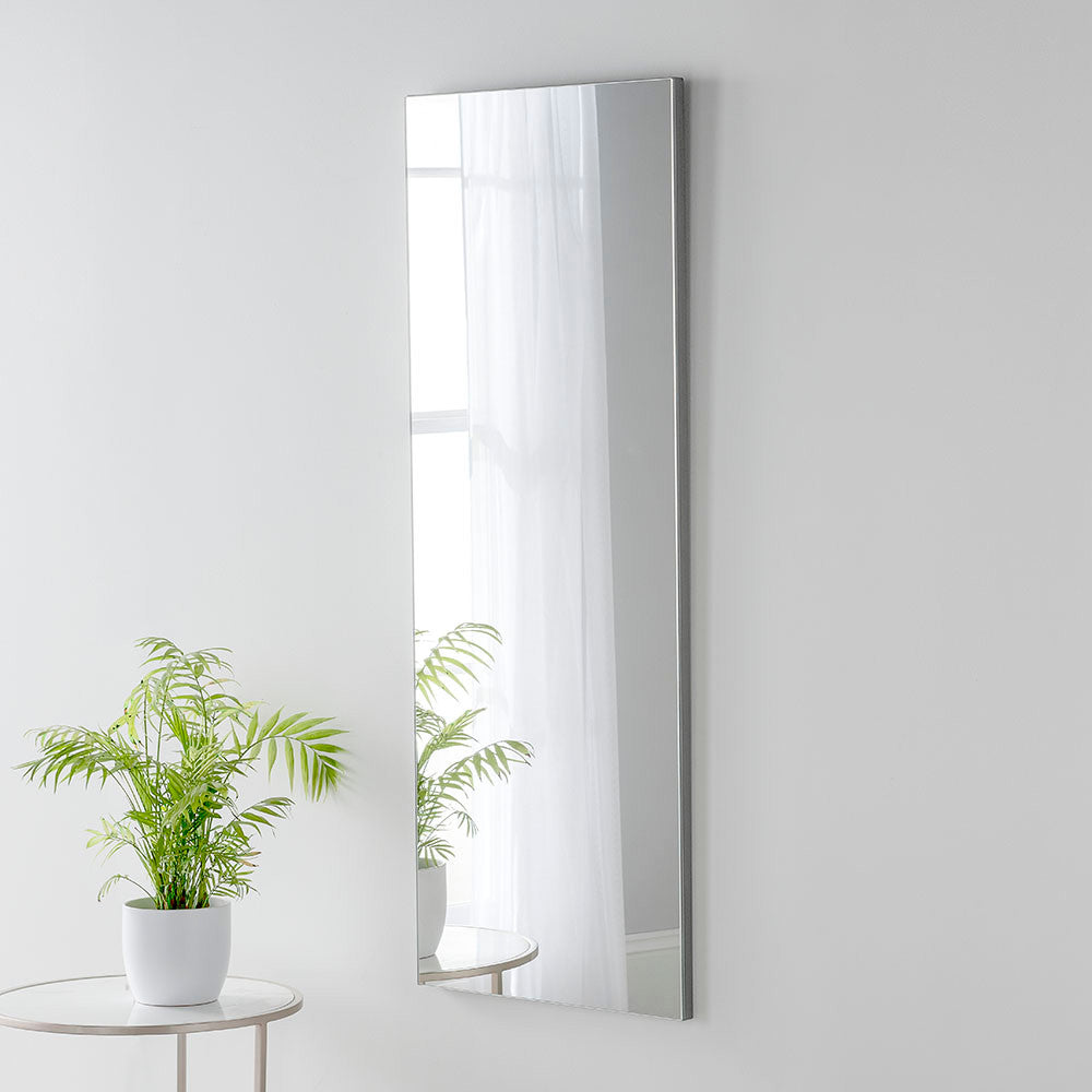 Delicacy Rectangle Silver Mirror