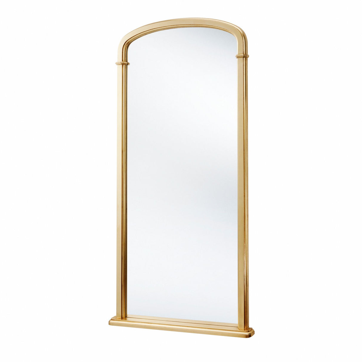 Gold classic arched mirror tall