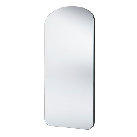 Large curved contemporary mirror