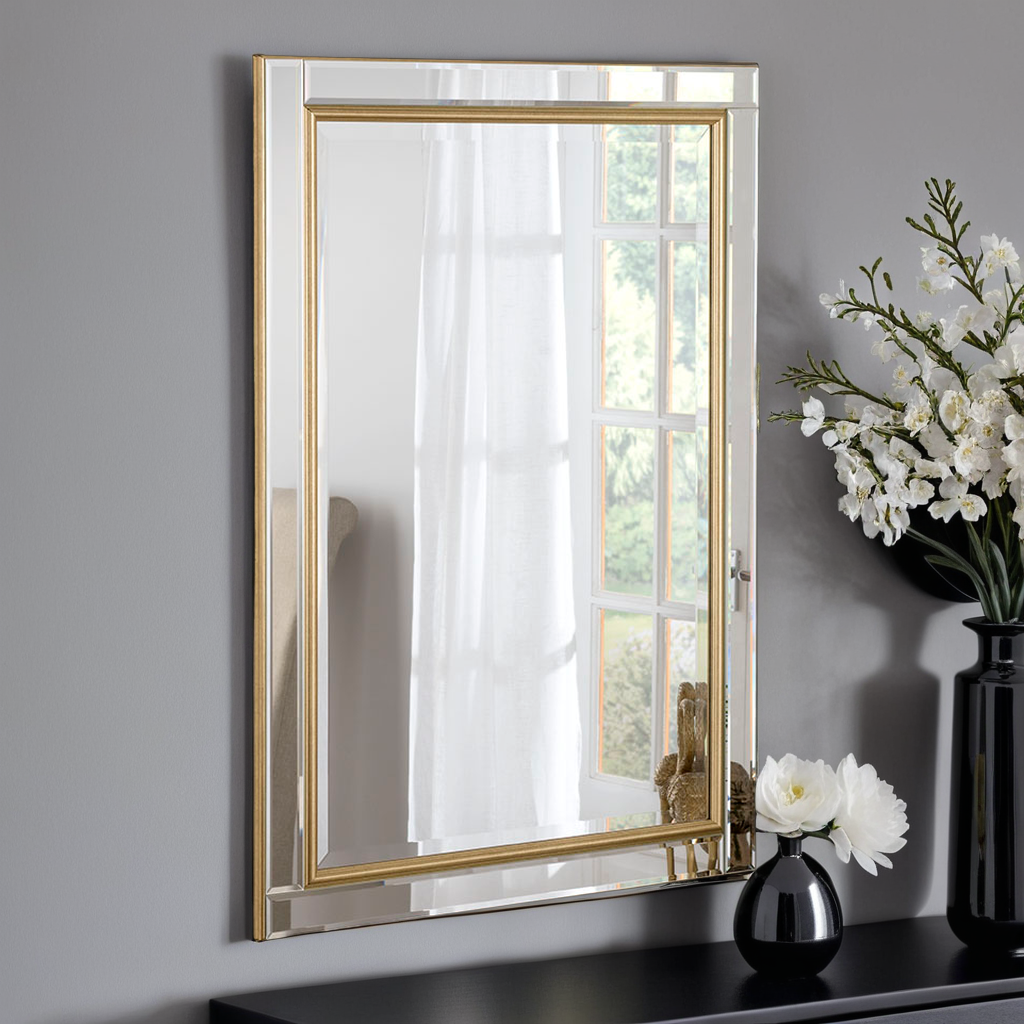 Demelza Brass Gold Mirror