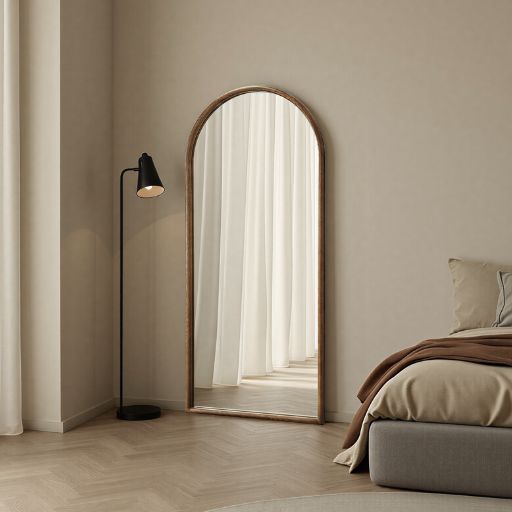 Large Bedroom floor standing mirror