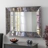 Image of vintage antiqued lunar mirror