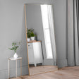 Full length slim edge gold mirror