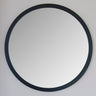 Image of Modern Black Round Mirror