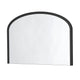 minimal arch mantle mirror black