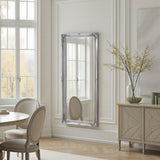 Carved french style full length mirror