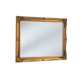 French carved gold baroque mirror