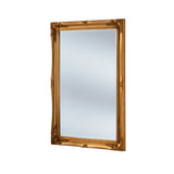 French carved gold baroque mirror