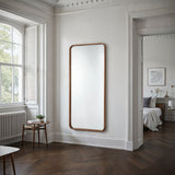 Full Length Walnut wood mirror