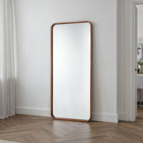 Full Length Walnut wood mirror