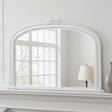 Overmantle Mirror White