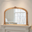 Overmantle Mirror Gold bevelled