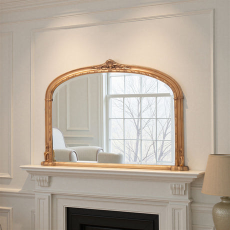 Overmantle Mirror Gold
